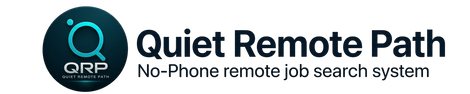 Quiet Remote Path - Home