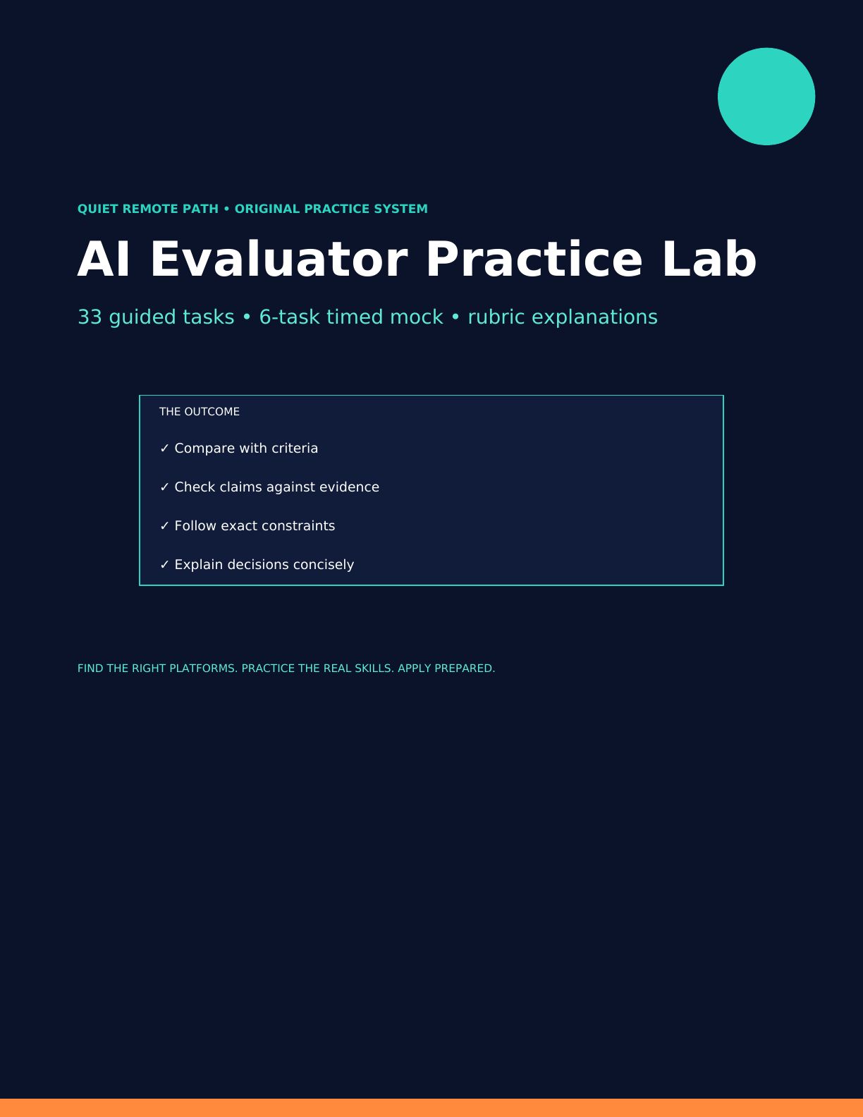 AI Evaluator Practice Lab cover